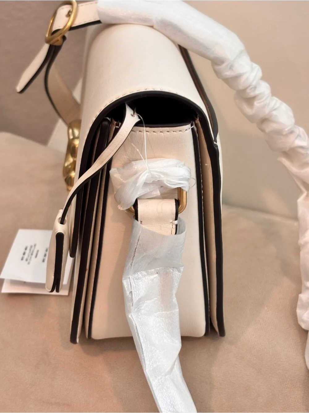 COACH Studio Chalk White Crossbody Shoulder Bag NWT $450+ - Picture 6 of 16